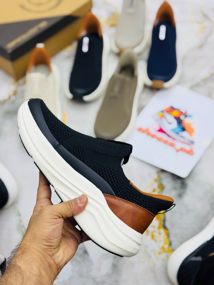 Growing medicated memory foam comfortable shoes xblack