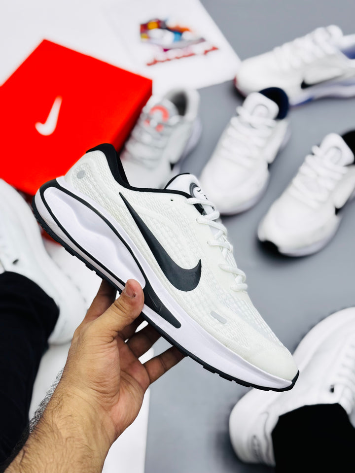 Nke journey run white black