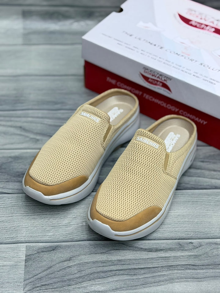 SK FASHION BACKLESS SOFT SNEAKER