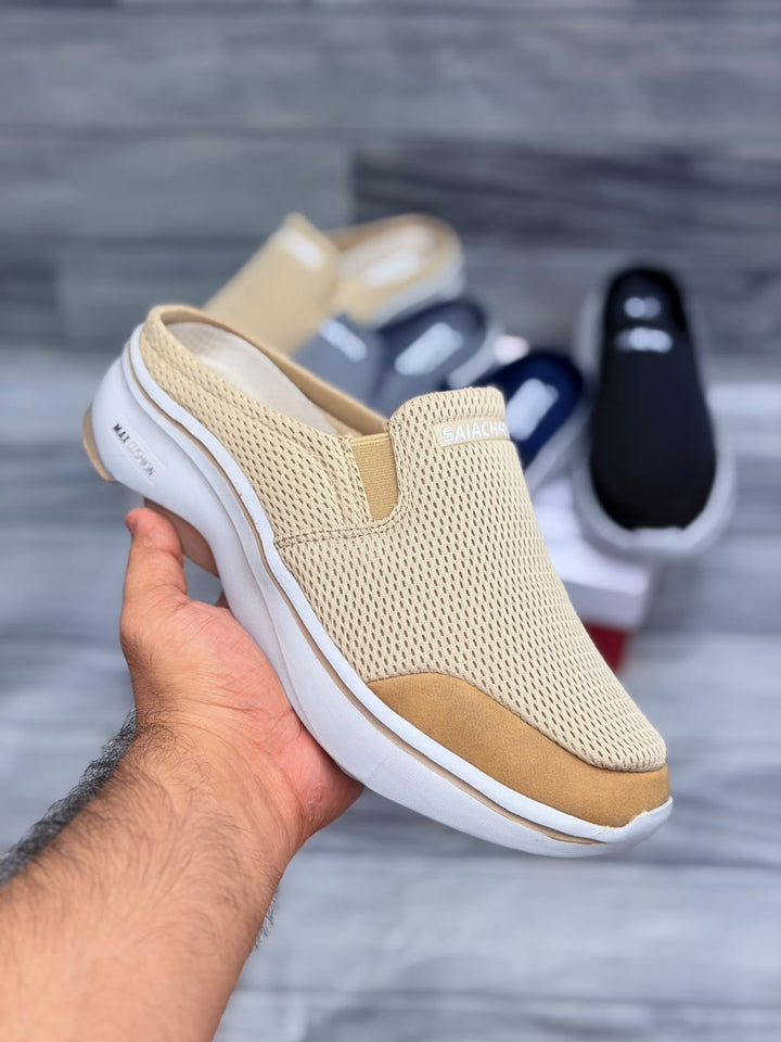 SK FASHION BACKLESS SOFT SNEAKER