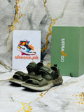 ULTRA GO New Summer Men's Sandals Lightweight Outdoor Slip-Resistant Quick-Dry Sport Sandals X/Green