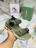 ULTRA GO New Summer Men's Sandals Lightweight Outdoor Slip-Resistant Quick-Dry Sport Sandals X/Green