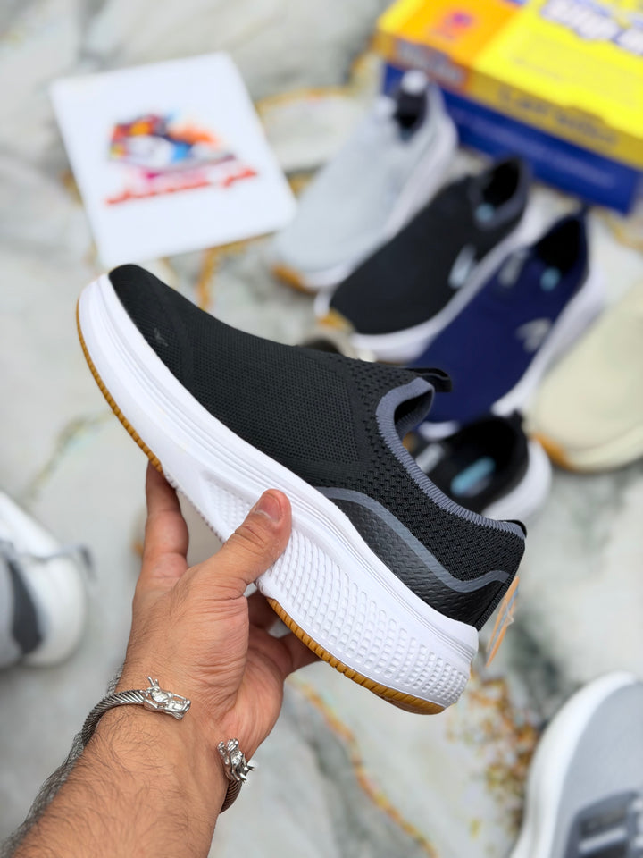 Skechars ultralight let’s go (black🟠)