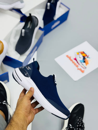 Skechars hyper burst blue/white