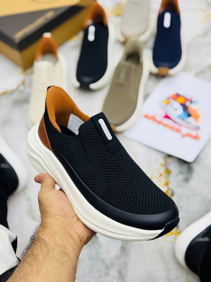 Growing medicated memory foam comfortable shoes xblack