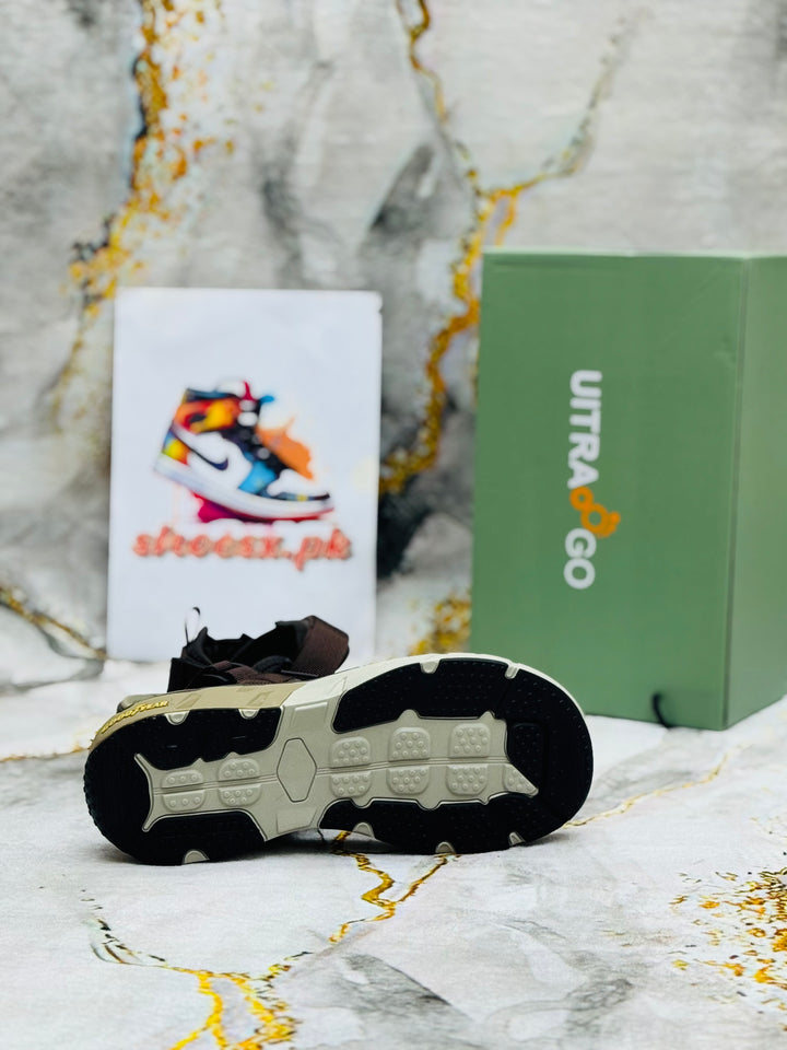 ULTRA GO New Summer Men's Sandals Lightweight Outdoor Slip-Resistant Quick-Dry Sport Sandals X/brown