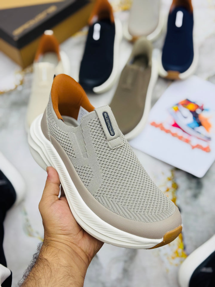 Growing medicated memory foam comfortable shoes xkhaki