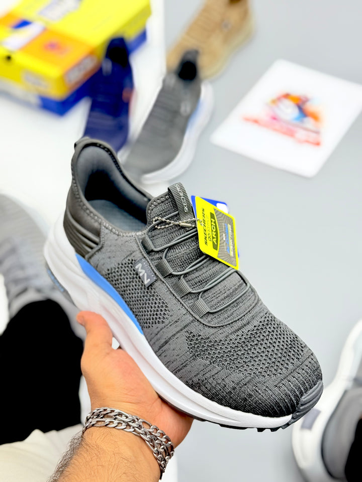 Skechars air cooled arch fit (original gray)