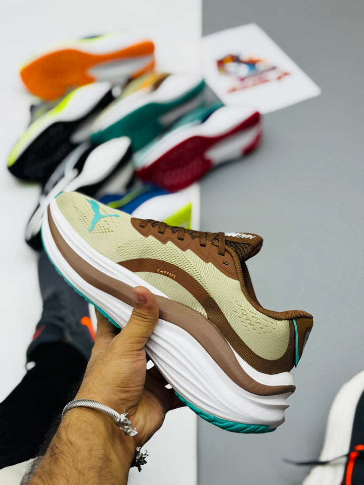 POMA MagMax NITRO Running Shoes (brownw)