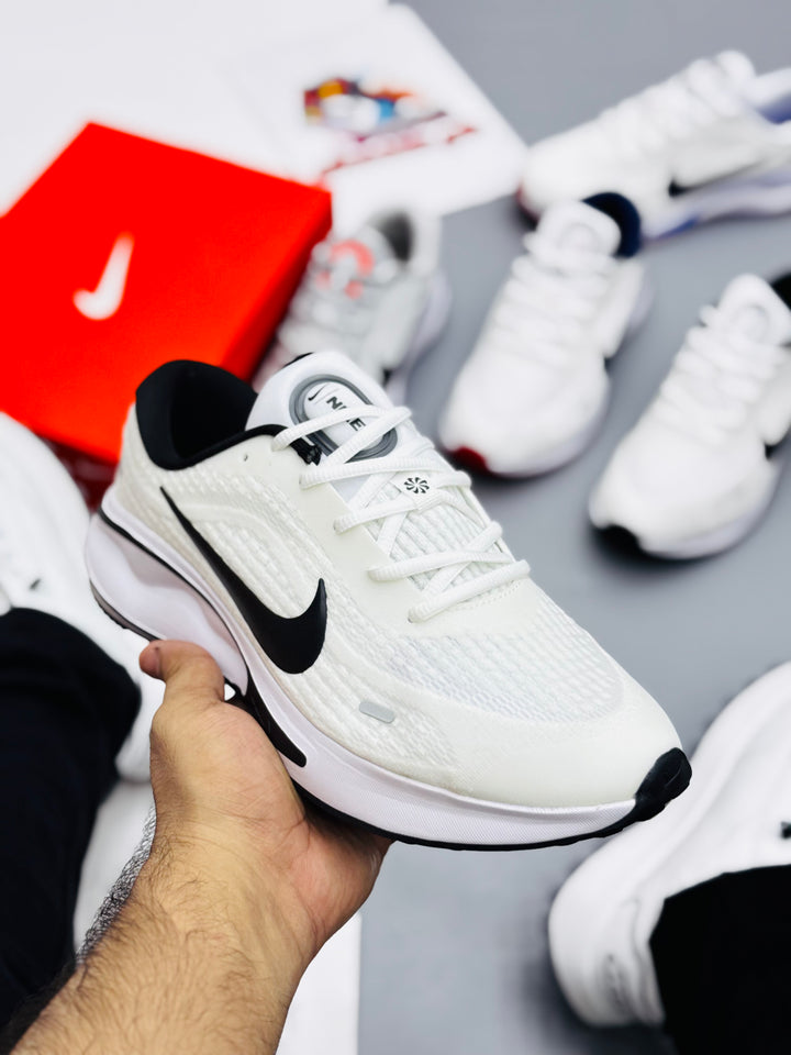 Nke journey run white black