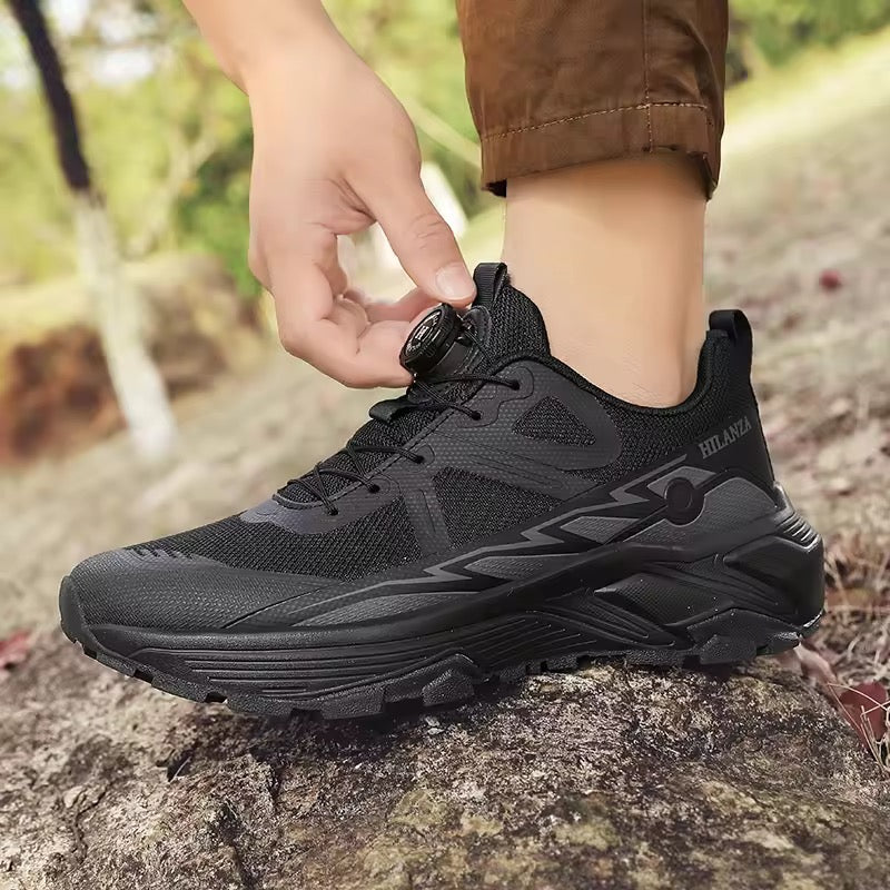 Mens Summer Mesh Running Shoes Breathable Outdoor Hiking Travel Sneakers