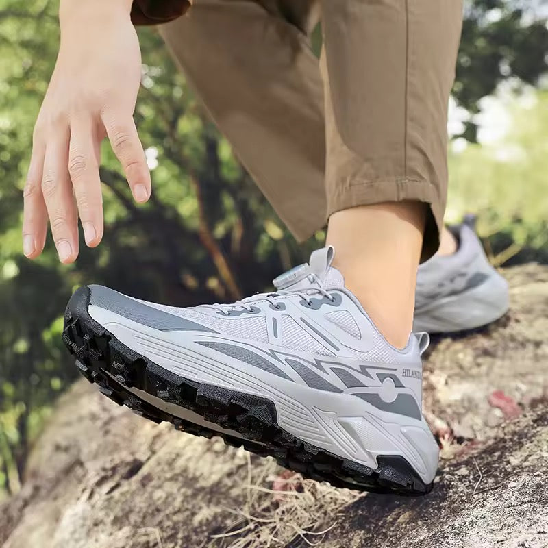 Mens Summer Mesh Running Shoes Breathable Outdoor Hiking Travel Sneakers