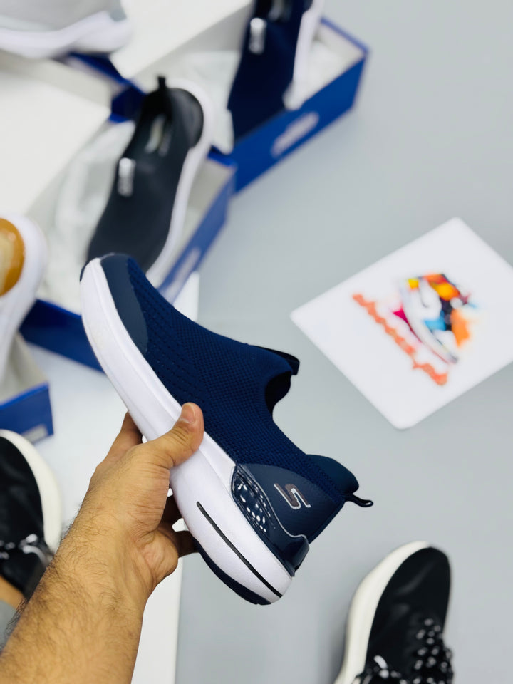 Skechars hyper burst blue/white