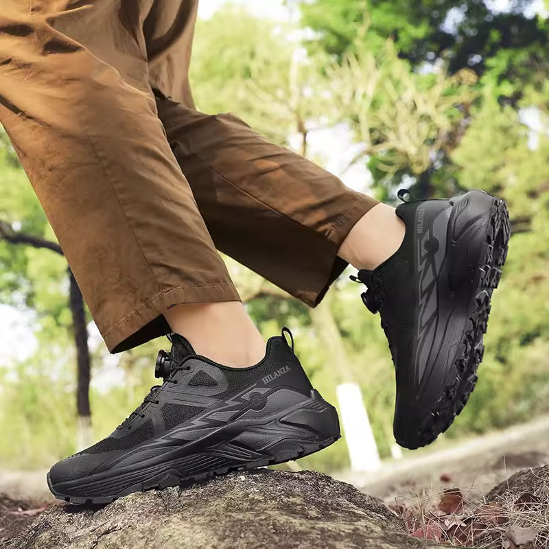 Mens Summer Mesh Running Shoes Breathable Outdoor Hiking Travel Sneakers
