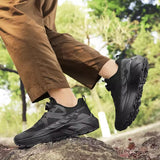 Mens Summer Mesh Running Shoes Breathable Outdoor Hiking Travel Sneakers