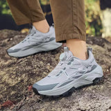 Mens Summer Mesh Running Shoes Breathable Outdoor Hiking Travel Sneakers