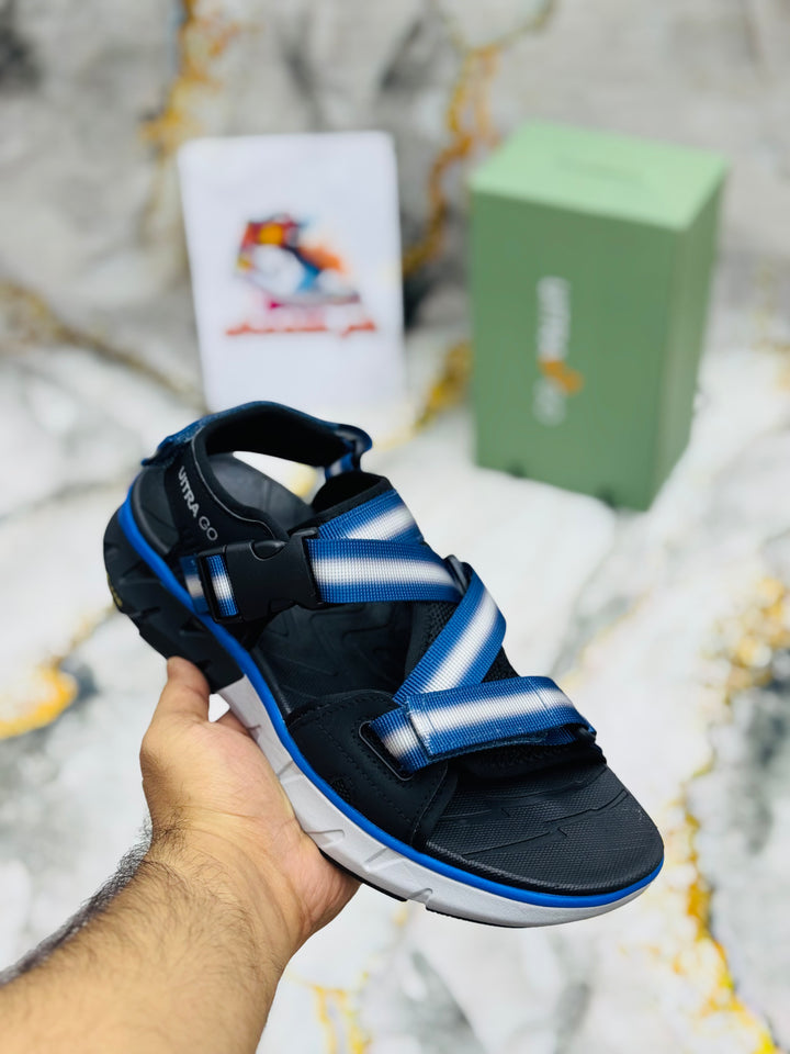 ULTRA GO GOLDEN Sandals Waterproof Arch Support Comfort Adjustable Athletic X/blue