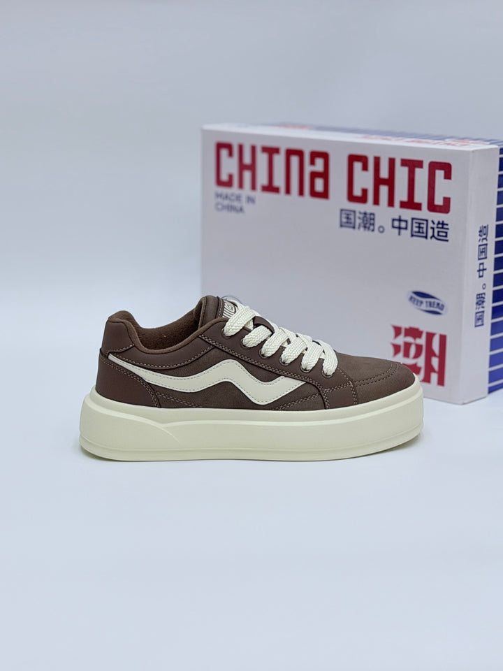 FASHION SNEAKER FOR MEN SHOESX - VANS BROWN