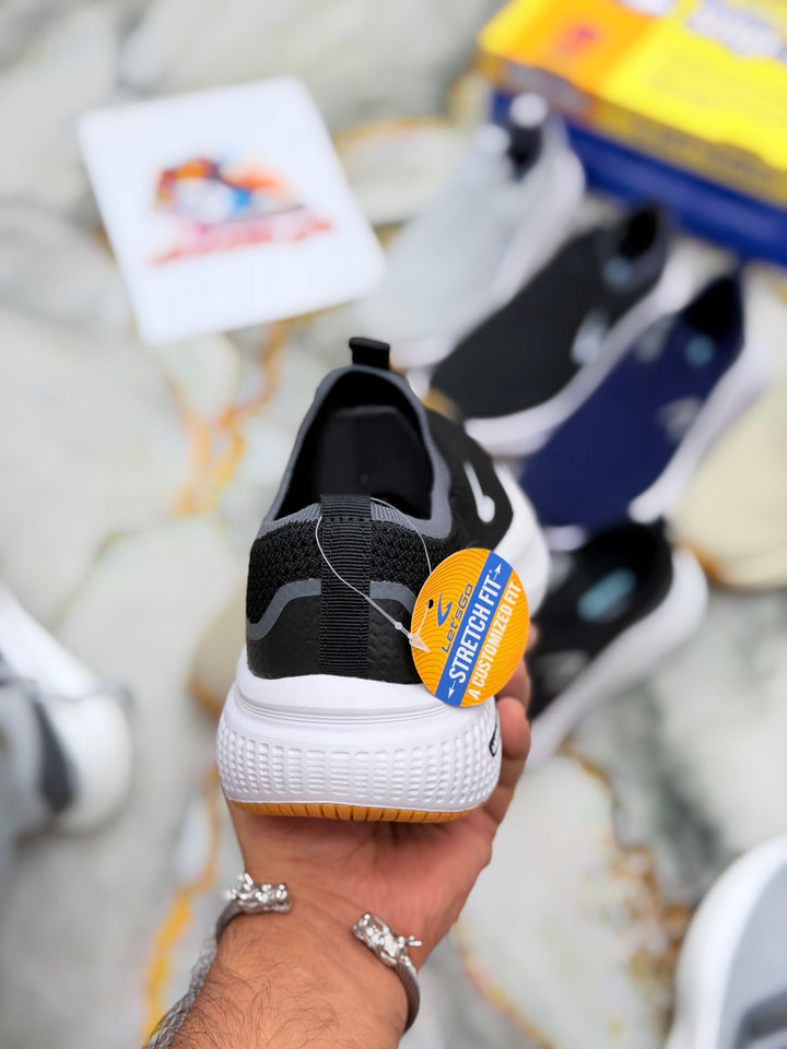 Skechars ultralight let’s go (black🟠)