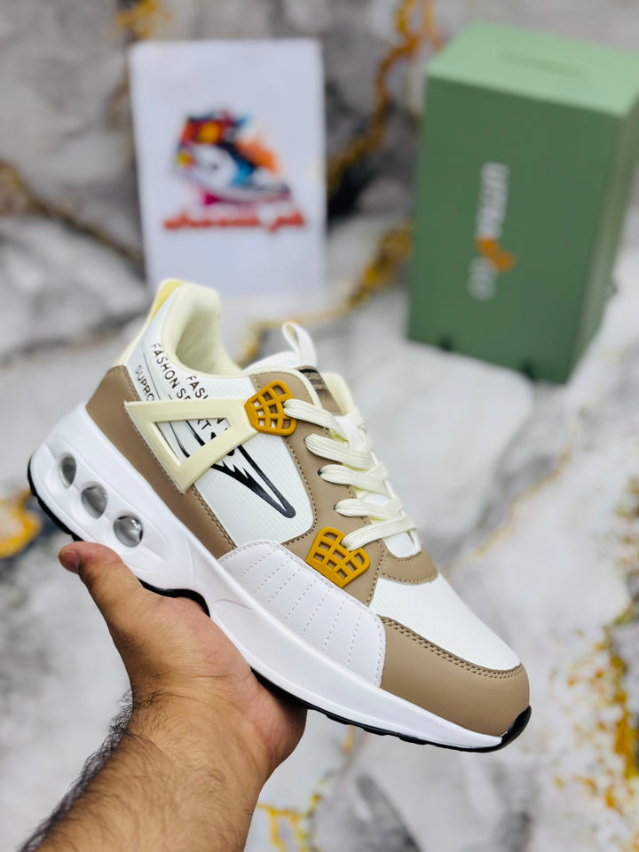 Flash Sneakers Trend Luxury Men Shoes off/white