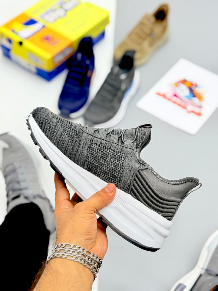 Skechars air cooled arch fit (original gray)