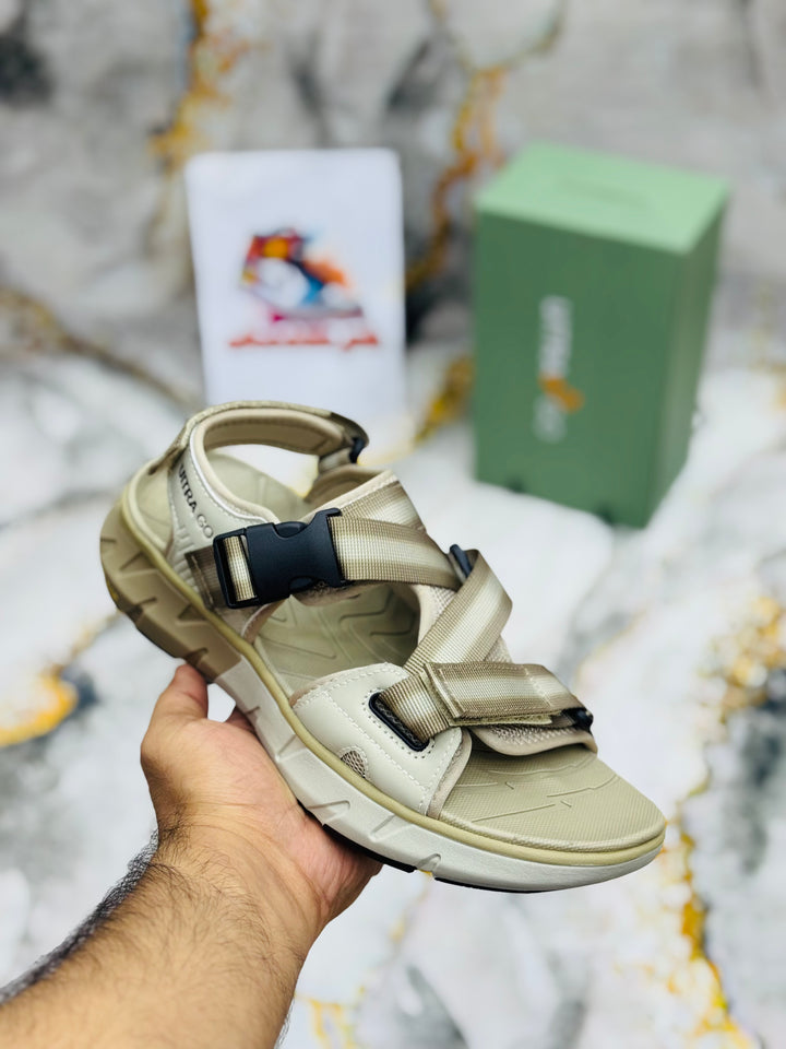 ULTRA GO GOLDEN Sandals Waterproof Arch Support Comfort Adjustable Athletic X/khaki