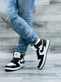 Nk Air Jordan 1 Mid Panda White/Black