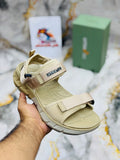 ULTRA GO New Summer Men's Sandals Lightweight Outdoor Slip-Resistant Quick-Dry Sport Sandals X/creem