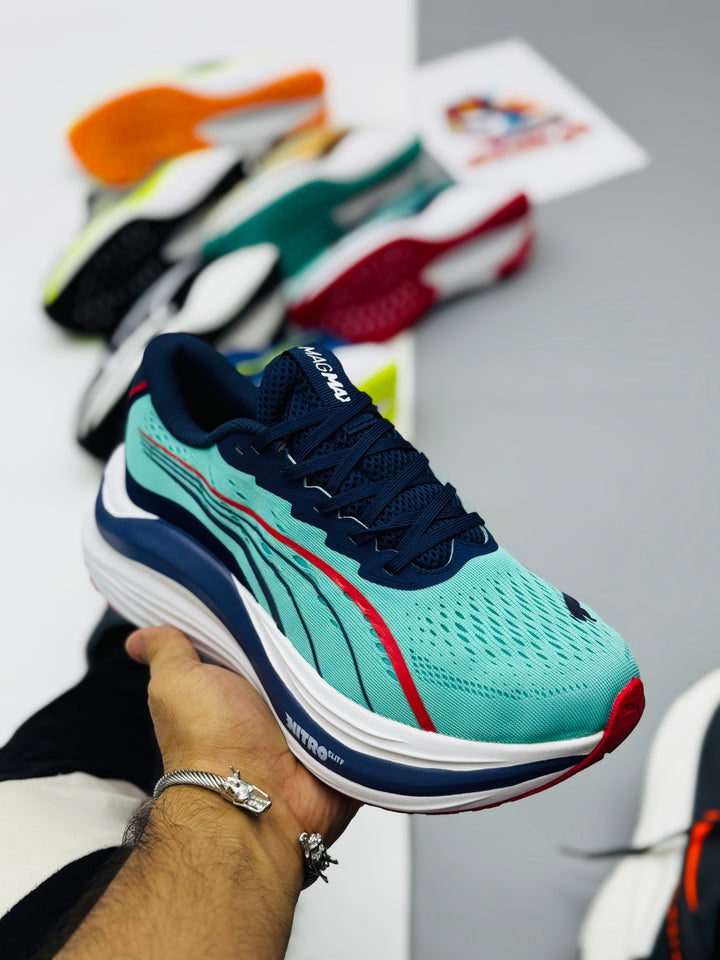 POMA MagMax NITRO Running Shoes (blueex)