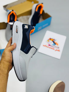 Skechars mark (gray)