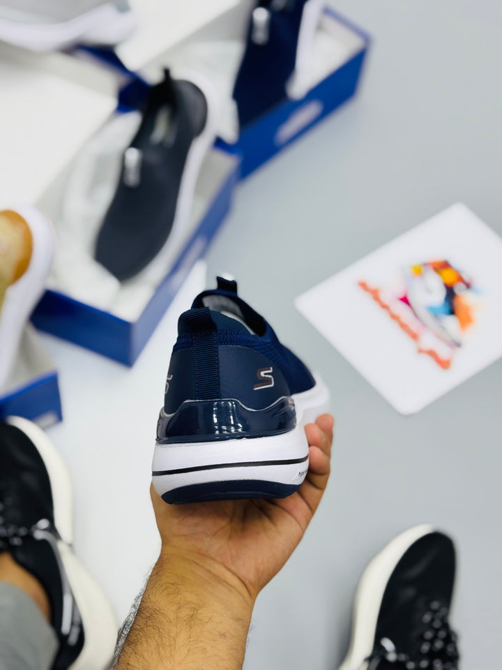 Skechars hyper burst blue/white