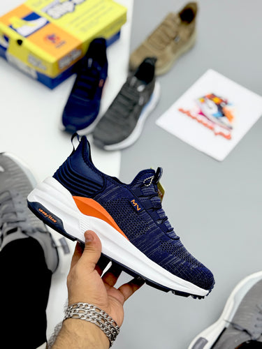 Skechars air cooled arch fit (original blue)