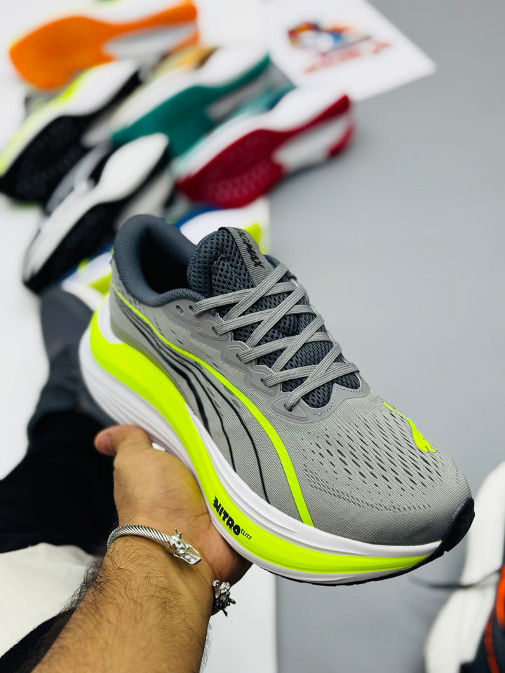 POMA MagMax NITRO Running Shoes (grayw)