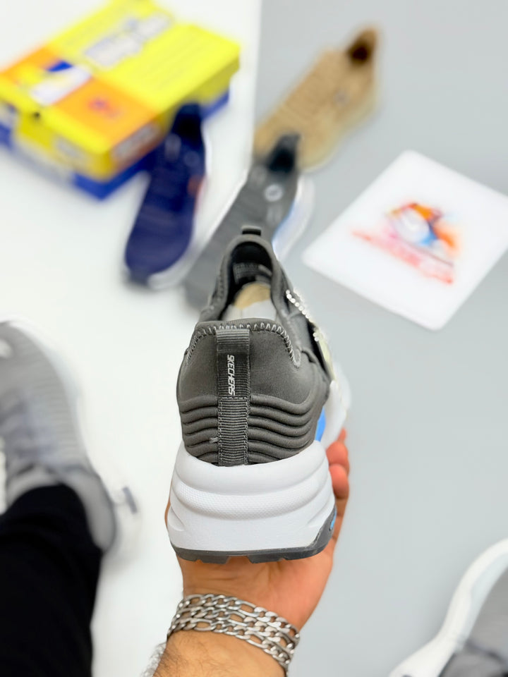 Skechars air cooled arch fit (original gray)