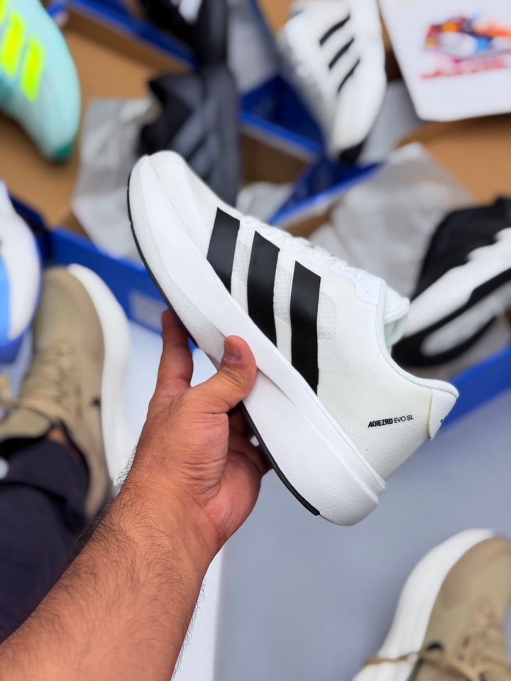 ADIZERO EVO SL SHOES white