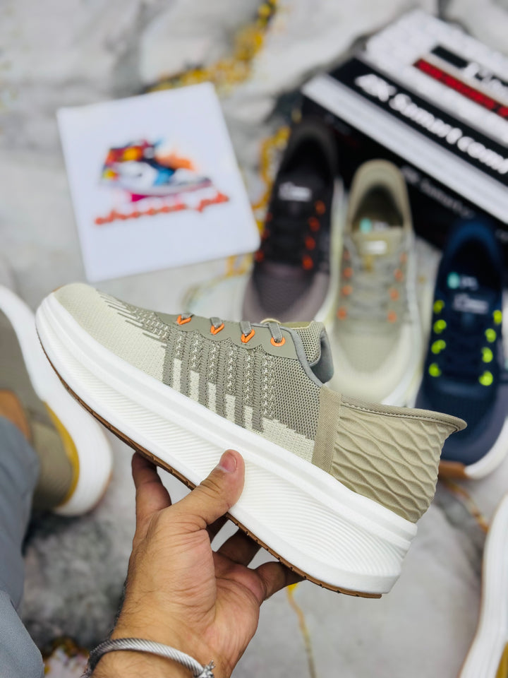 1st choice memory foam shoes (khaki)