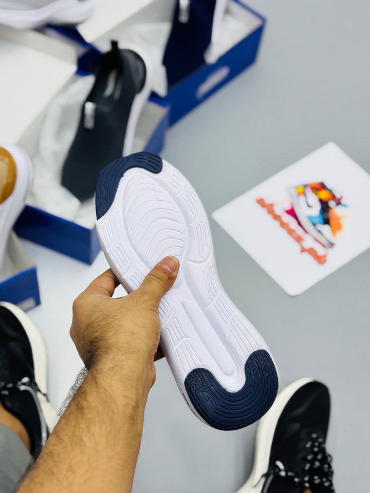 Skechars hyper burst blue/white