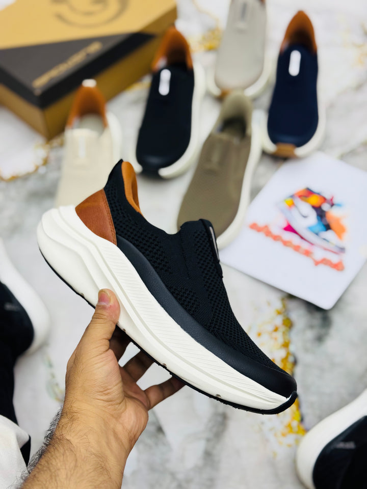 Growing medicated memory foam comfortable shoes xblack