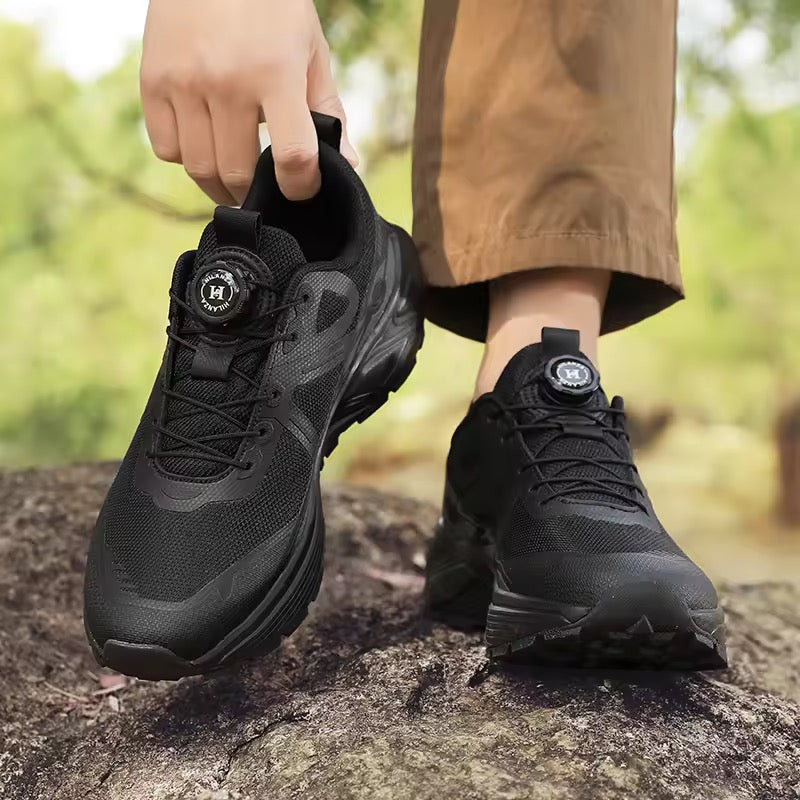 Mens Summer Mesh Running Shoes Breathable Outdoor Hiking Travel Sneakers