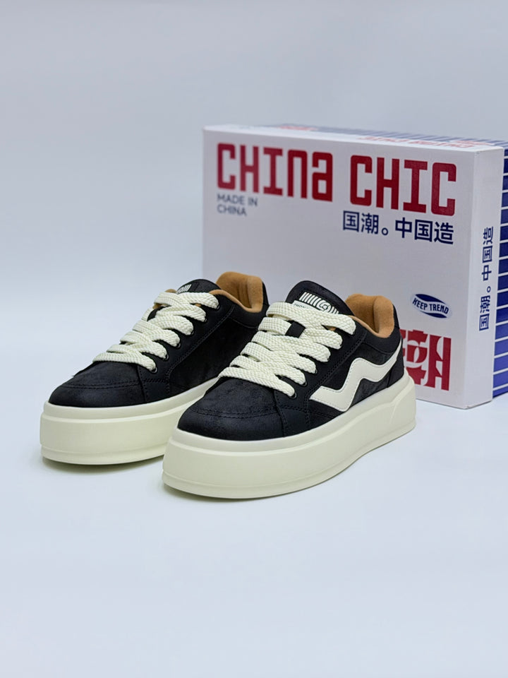 FASHION SNEAKER FOR MEN SHOESX - VANS BLACK