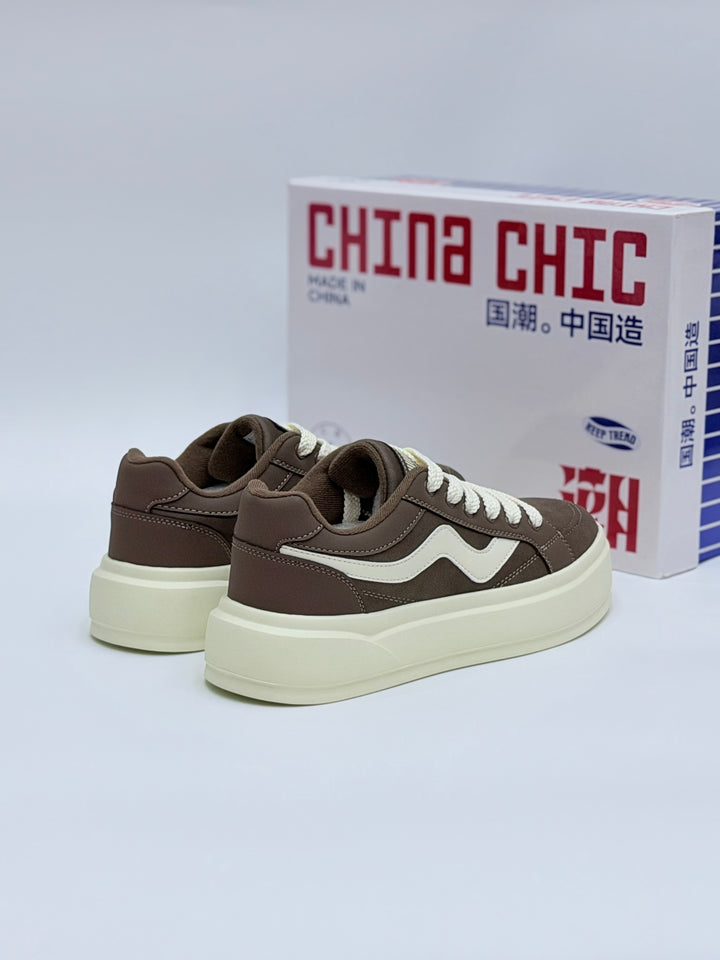 FASHION SNEAKER FOR MEN SHOESX - VANS BROWN