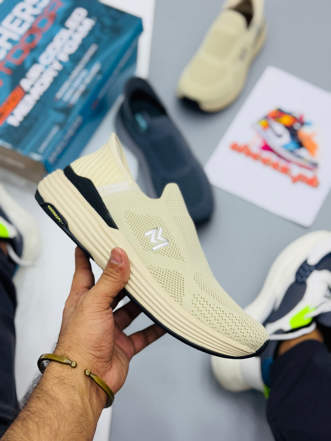 Skechars marks max (beige)