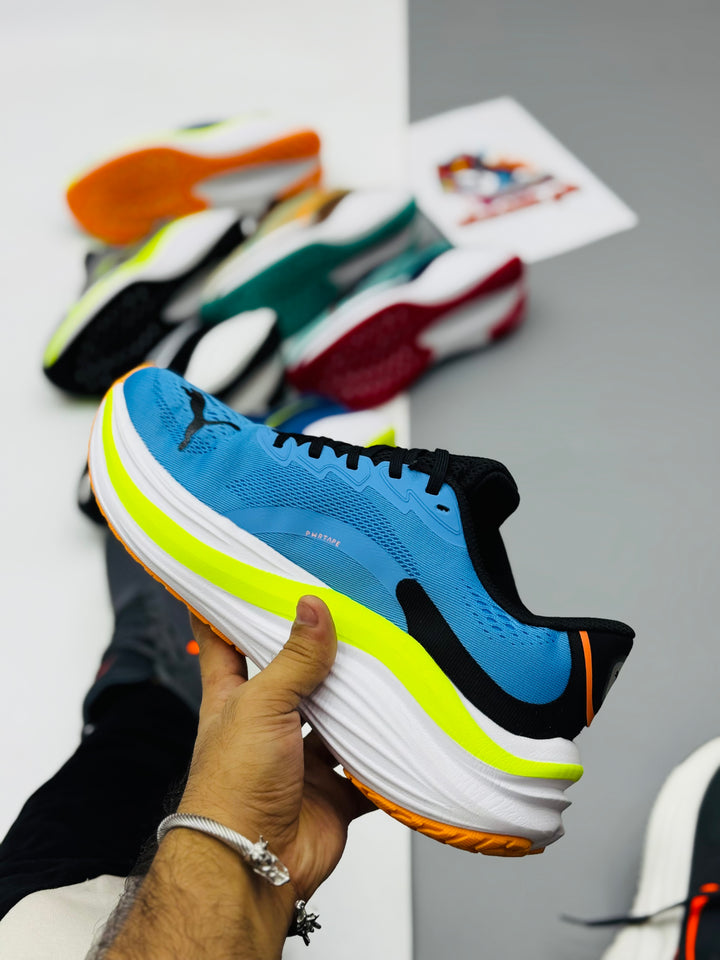 POMA MagMax NITRO Running Shoes (blueor)