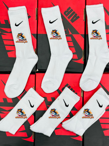 Nike socks full white