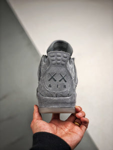 KAWS x Air Jordan 4 Cool Grey/White