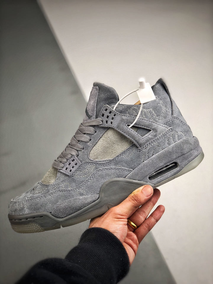 KAWS x Air Jordan 4 Cool Grey/White